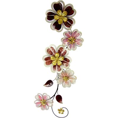 Wandbild I.GE.A., rosa (farbe bild(er): rosa), B:32cm H:92cm, Metall, Bilder