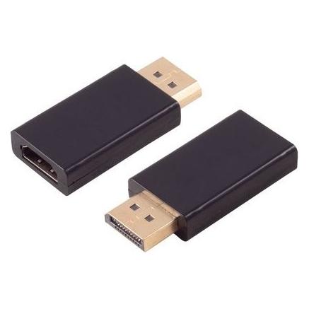 S-Conn DisplayPort 1.4 Adapter HDMI-A BU auf DisplayPort ST 4K 60 ABS (DisplayPort) (10-01025)