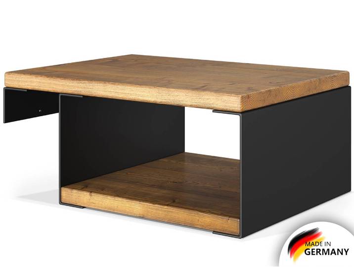 CURBY Nachtkommode Vintage für Balkenbett, THERMO-Fichte