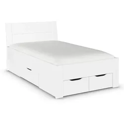 rauch Bett »Aditio Beds« - 126x216x100cm - weiß -