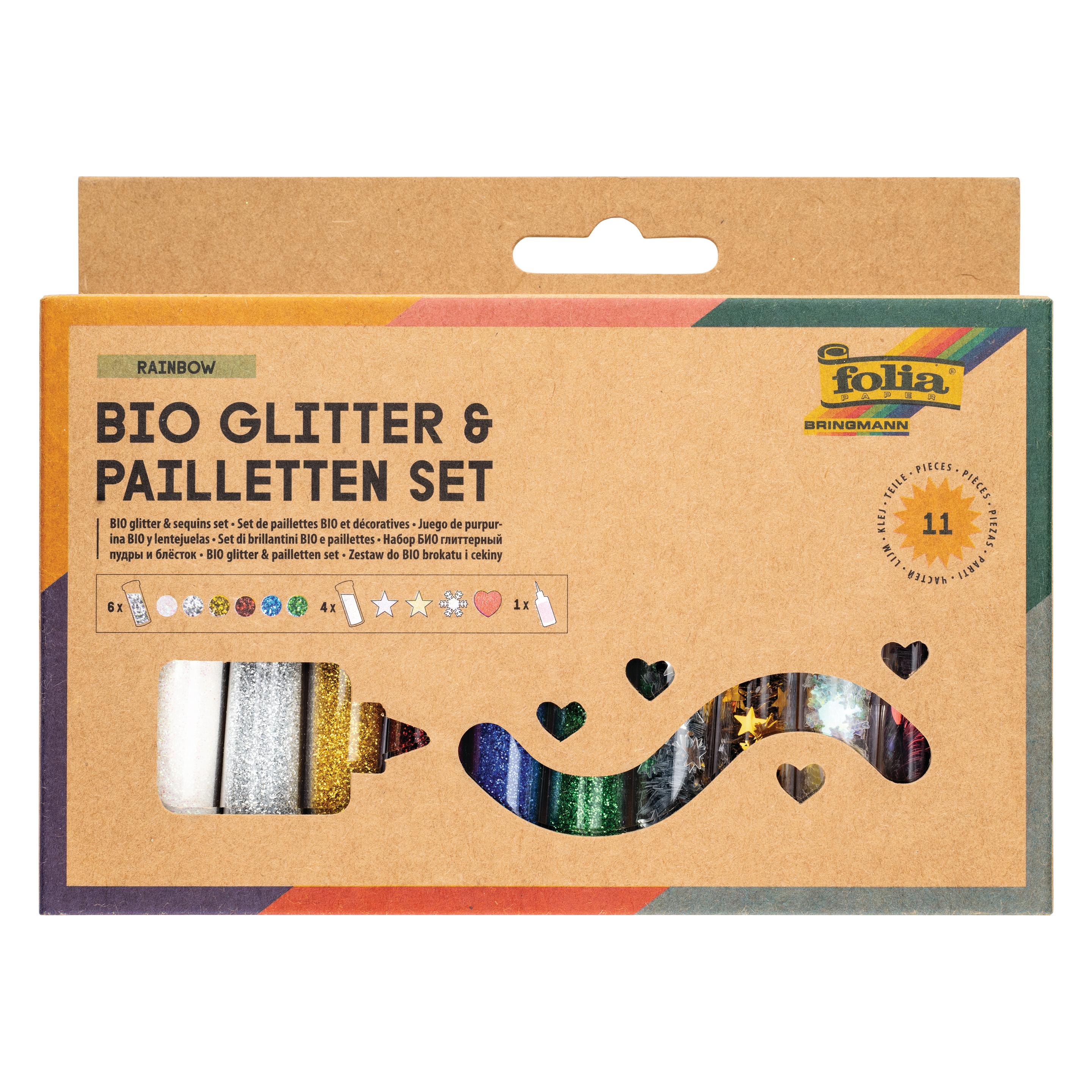 Folia Glitter-Set mit Kleber (5791)