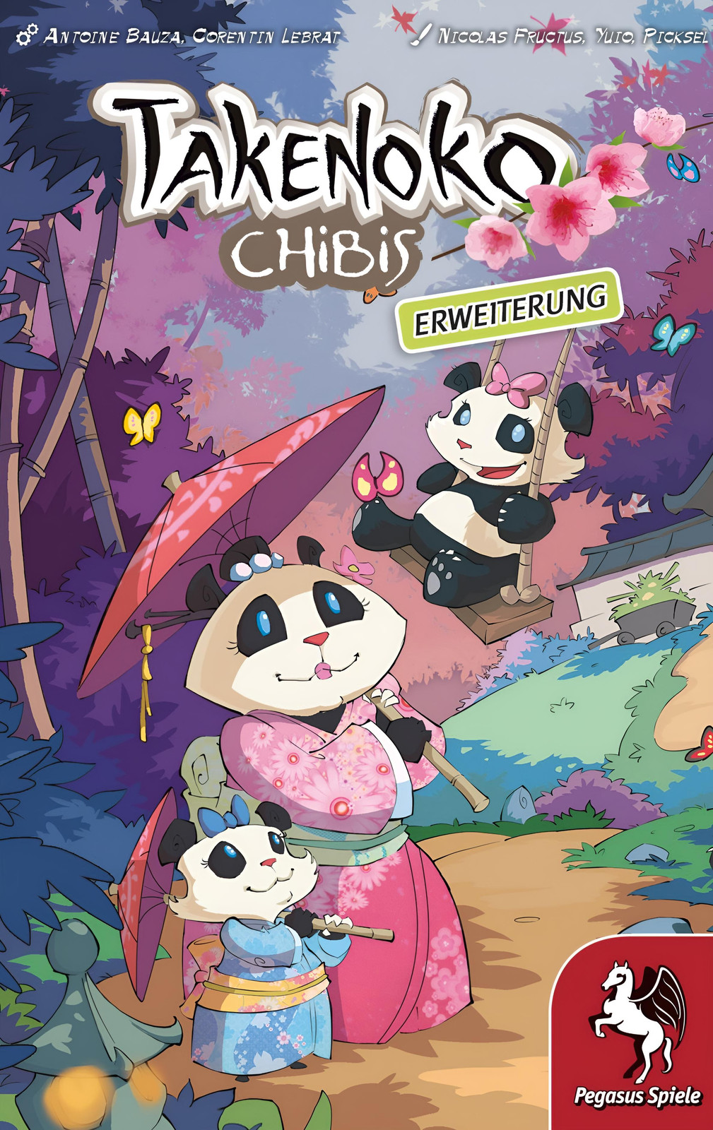 Takenoko Chibis Milieueditie uitbreiding van Pegasus Spiele