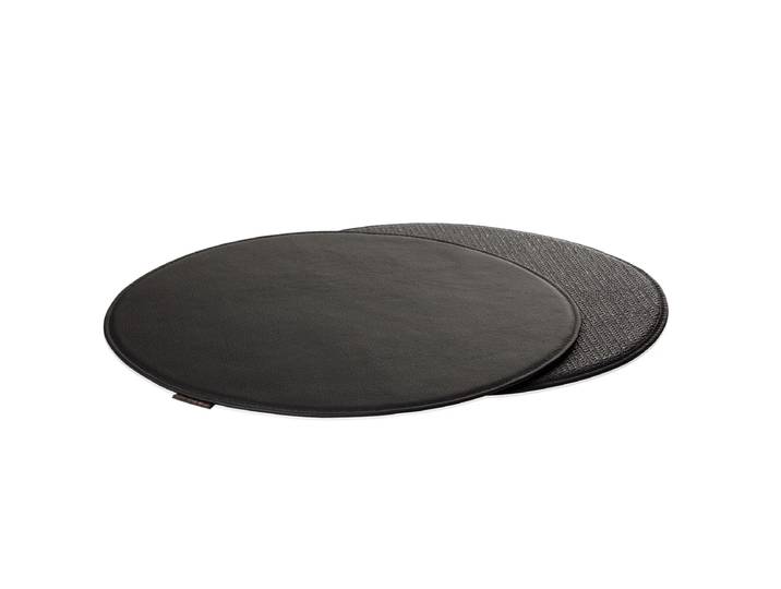 Fritz Hansen - Serie 7 Leder Sitzkissen, schwarz