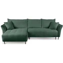 ECKSCHLAFSOFA Bari links grün