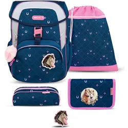 Belmil Belmil Maxi ergonomisches Schulranzen-Set 5-teilig "Meet your Horses" Koffer24