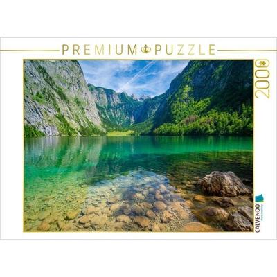 CALVENDO Puzzle Sommer am Obersee | 2000 Teile Lege-Größe 90x67cm Foto-Puzzle für glückliche Stunden
