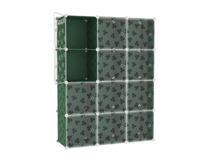 Étagère cube 12 cases - meuble de rangement organisateur modulable