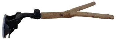 Uplifted Goods Avian Suction Cup Perch And Mobility Stand fork