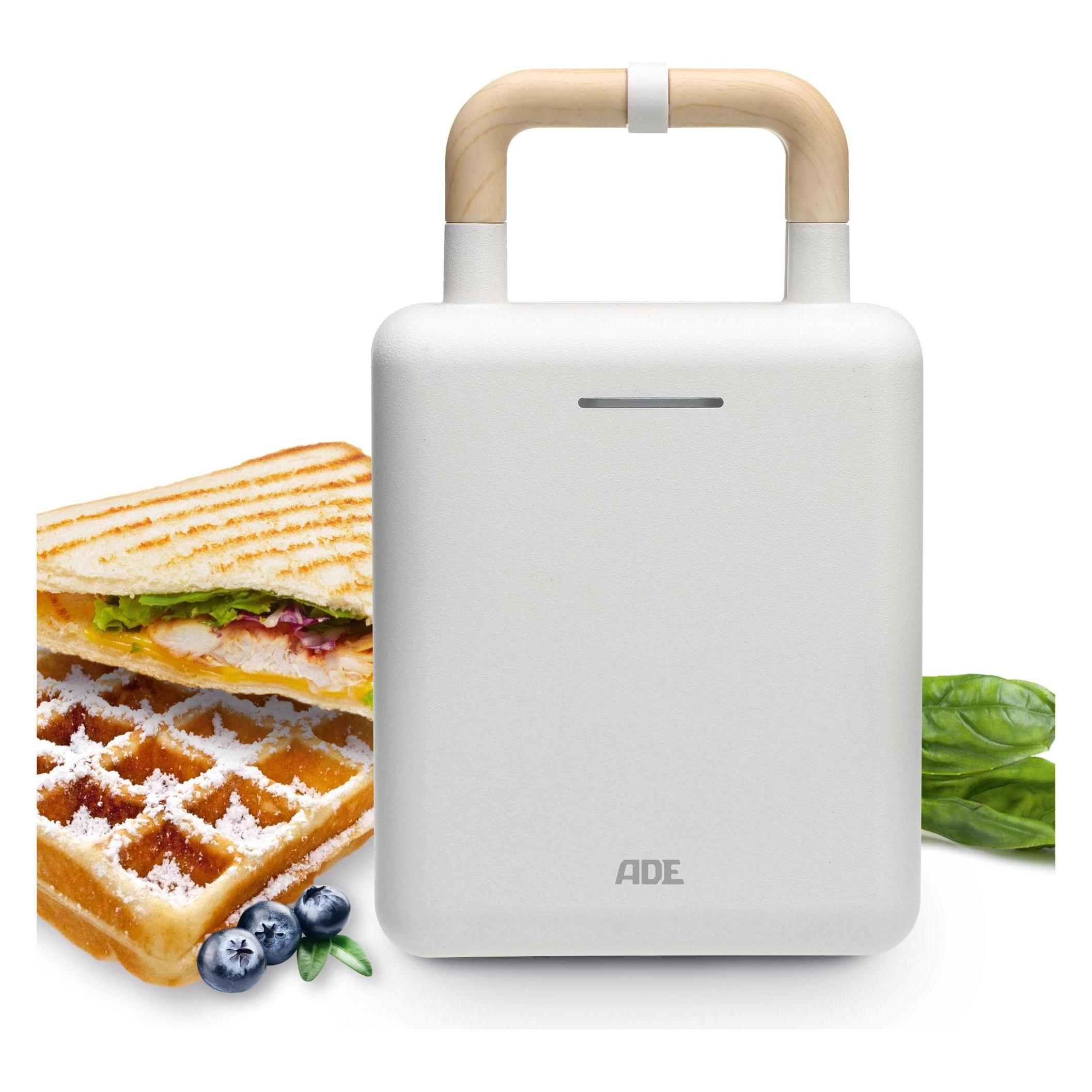 ADE Waffeleisen Weiss (KG2138-1)