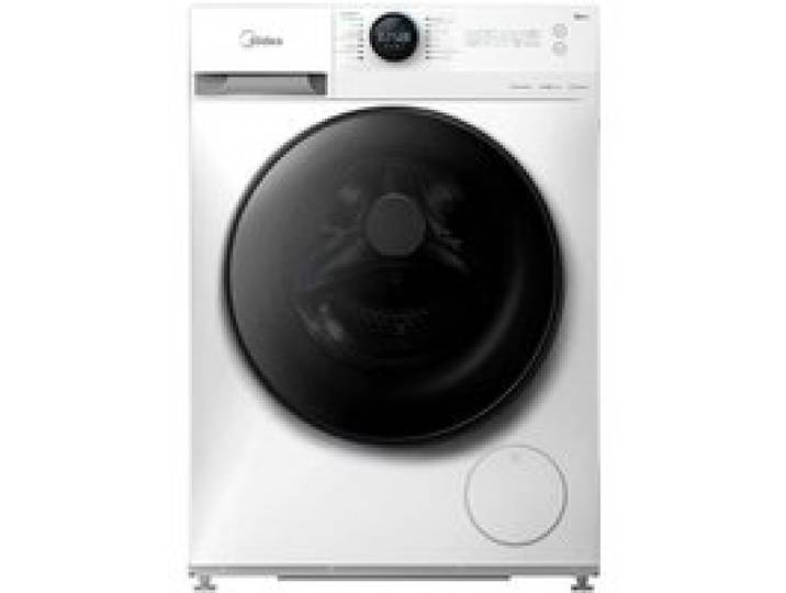 machine à laver blanche - Midea - 1400 tr/min - Commande électronique et tactile - Affichage LED