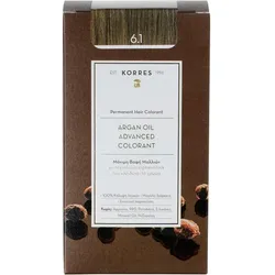 145ml KORRES Argan Oil Advanced Colorant Set (Hair Color 50ml + Applikator 75ml + Conditioner 20ml + Handschuhe)