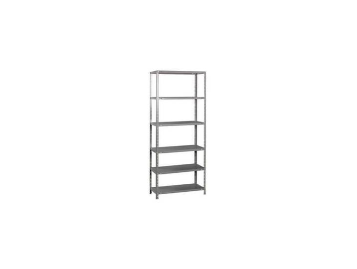 Étagère métallique - KIT COMFORT PLUS - 6 niveaux - 2000 x 1000 x 500 mm - Gris - 100 kg par plateau