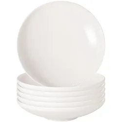 Villeroy & Boch Multipack Afina Schale - 6 Stück, Schüssel + Schale, Weiss