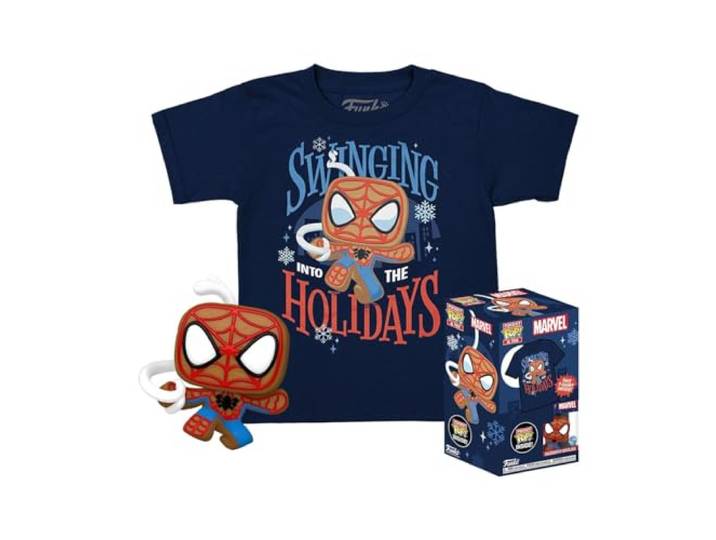 Funko Pocket Pop & Tee: Marvel- Spidey (GB)- Large (Child)