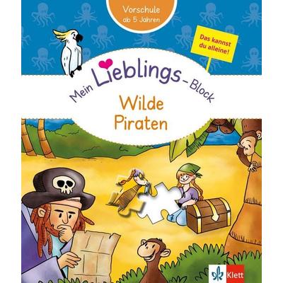 Klett Mein Lieblings-Block: Wilde Piraten, Taschenbuch von , Klett Lerntraining bei PONS Langenscheidt GmbH, 978-3-12-949810-1