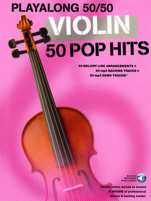 Wise Publications Playalong 50/50 Violin