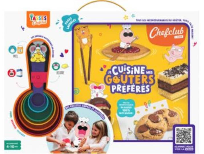 Chefclub - Coffret Cuisine Je Cuisine Mes Gouters Préférés