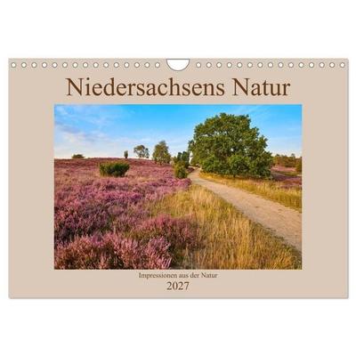 Niedersachsens Natur (Wandkalender 2027 DIN A4 quer), CALVENDO Monatskalender