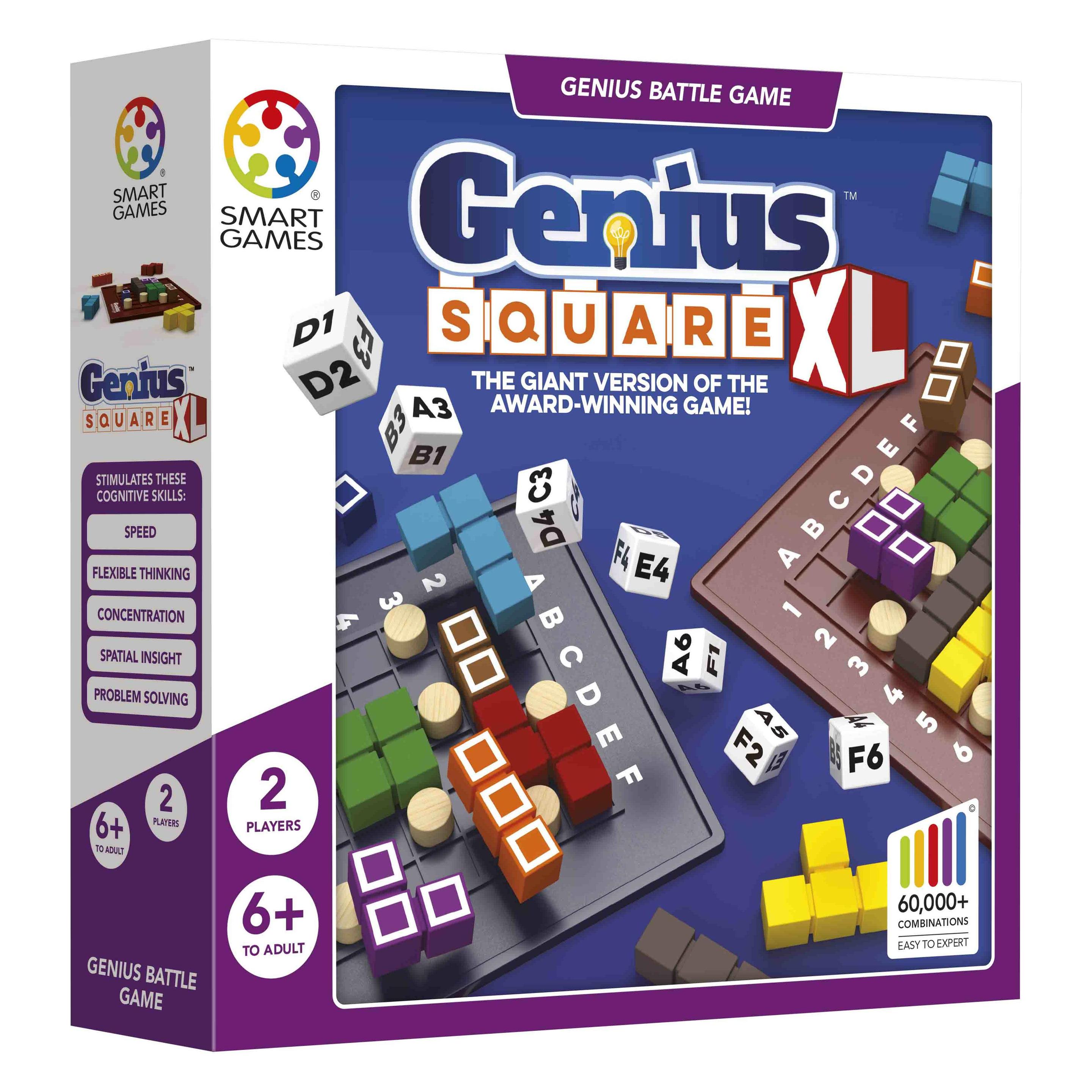 Smart Games Genius Square XL (mult) (Deutsch, Englisch, Französisch, Italienisch, 1 - 2 Spieler) (SGHP 004)
