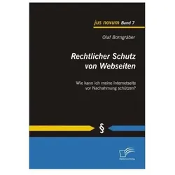 Rechtlicher Schutz von Webseiten, Fachbücher von Olaf Borngräber
