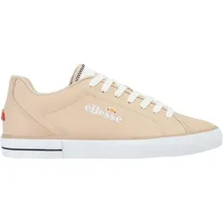 ELLESSE Ellesse Damen Sneaker - TAGGIA LTHR AF, Schnürung, Leder, Sport Low, Logo, Größe EU 37 in Beige Beige