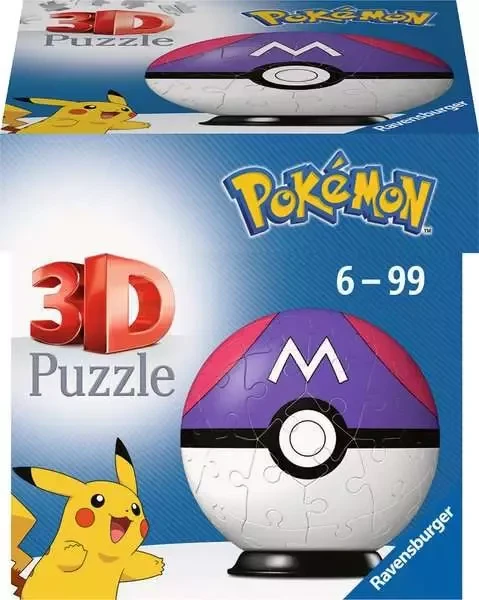 Puzzle-Ball Pokémon: Master Ball 54 Teile