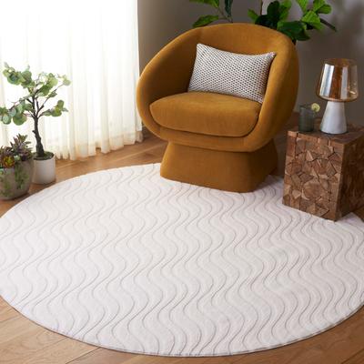 SAFAVIEH Faux Rabbit Fur Dalal Shag Rug