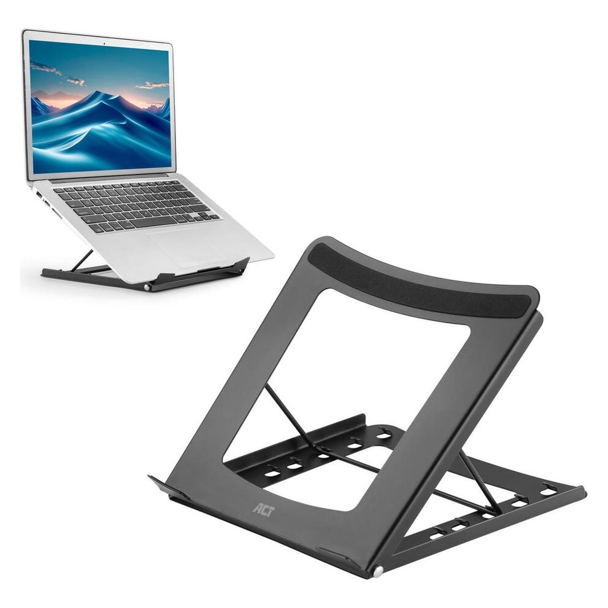 ACT Foldable Laptop Stand with 5 Adjustable Height Positions (AC8145)