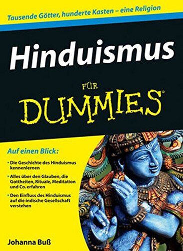 Johanna Buß - Hinduismus für Dummies - Preis vom 12.10.2026 11:37:12 h