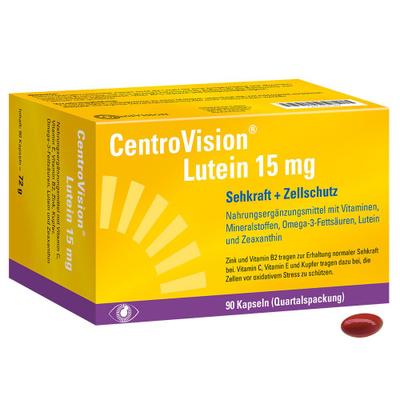 Centrovision Lutein 15 mg Kapseln 90 St