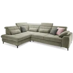 set one by Musterring Ecksofa SO 3400 Stoff Green
