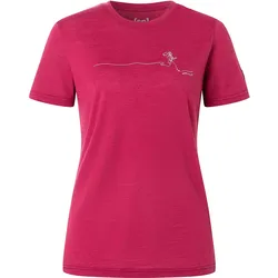 Super Natural, Damen, Funktionsshirt, Running (XL), Rosa