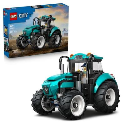 LEGO City 60498 Traktor, Spielzeug mit Minifigur, Geschenk für Kinder