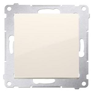 Kontakt Simon Creme einzelner Kurzschlusstaster - DP1.01 (DP1.01/41)