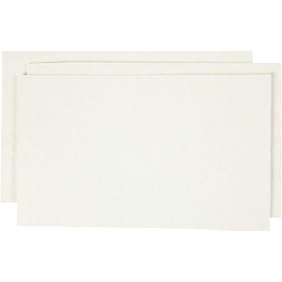 Creativ Company Papierpulpe/Zellulose, 20x12 cm, Naturweiß, 100 g