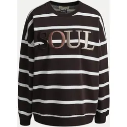 Oversize Sweatshirt Soul 3D Braun L