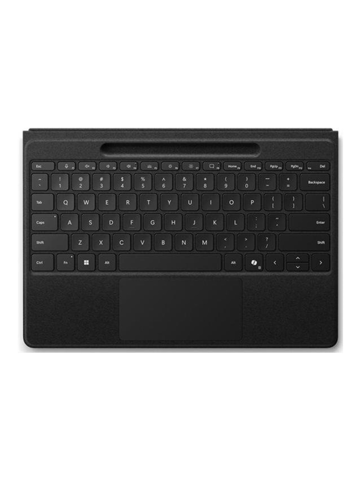 Microsoft Surface Pro Flex Keyboard - keyboard - with touchpad accelerometer Surface Slim Pen 2 storage and charging tray - black Input Device - Tastatur - Schwarz
