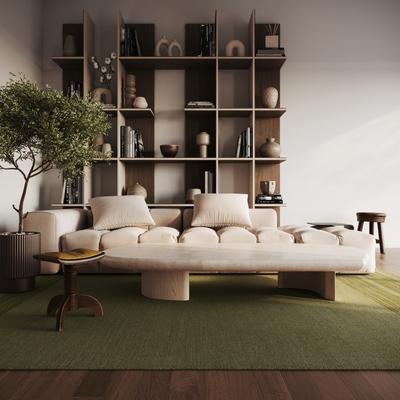 Nuloom Leona Delmar Bordered Wool Rug