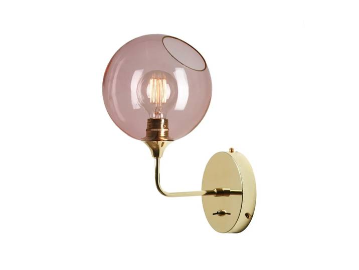 Design By Us Ballroom wandlamp Ø20 cm Roze