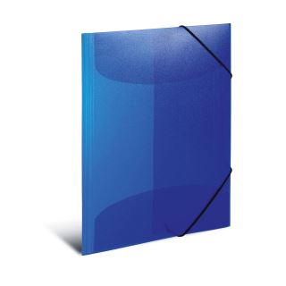 HERMA Sammelmappe A4 dunkelblau Polypropylen
