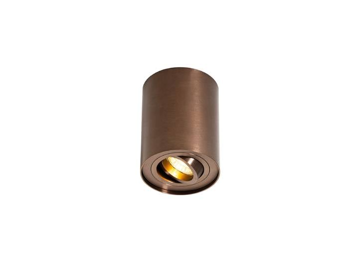 Spot de plafond moderne bronze foncé inclinable et orientable -