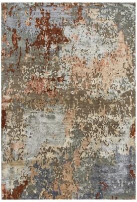 Alora Decor Noble Abstract Hand-knotted Wool Blend Rug