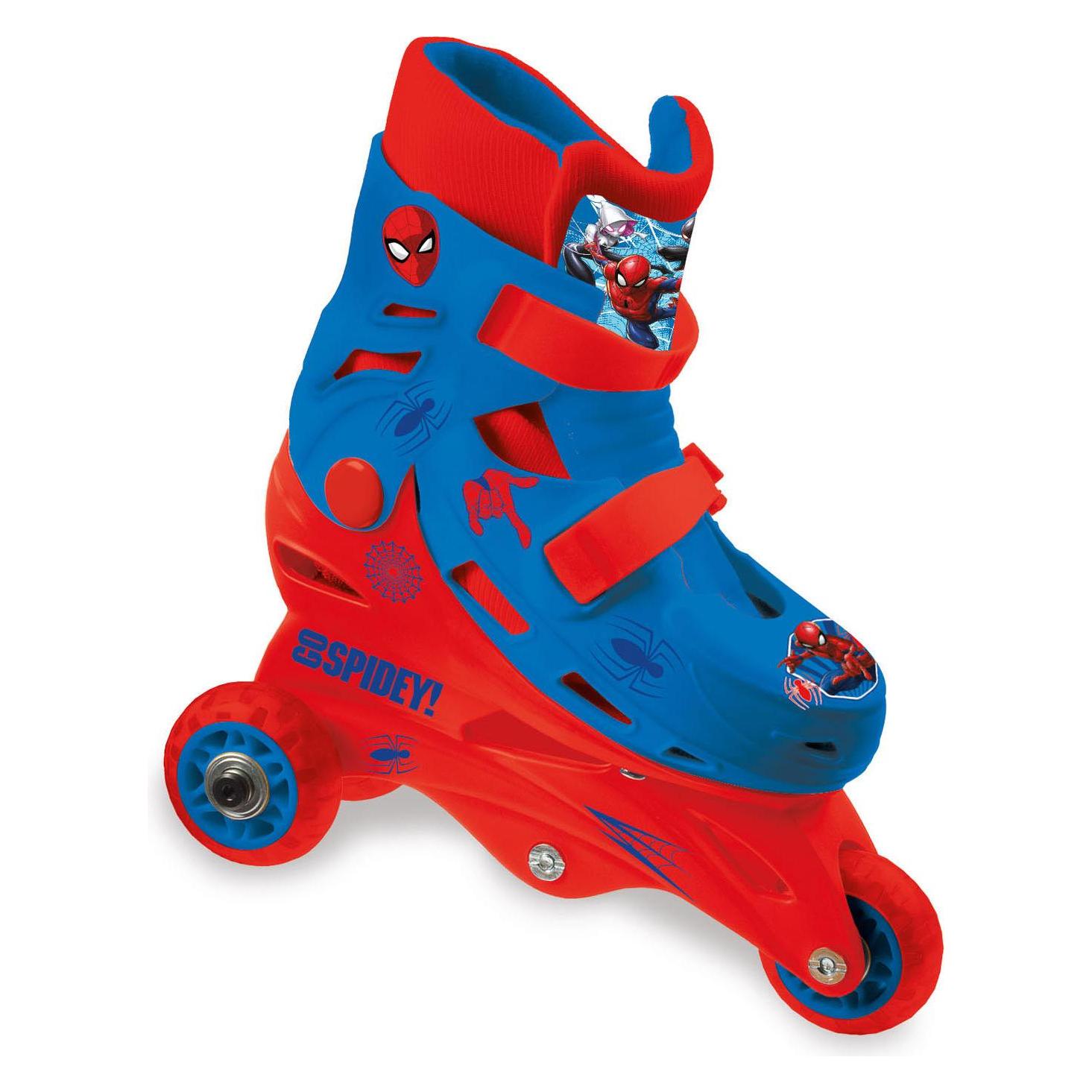 Mondo Spiderman Rollschuhe, Grösse 29-32 (29, 32) (28631)