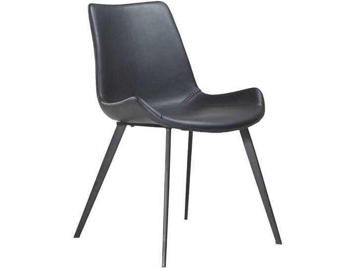 DAN-FORM Stuhl 2er-Set Hype black Kunstleder