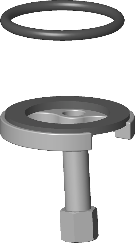 Dornbracht kit de montage Cercle 0430110389290 PIÈCES DE RECHANGE 04301103892 D 52 x 57 mm