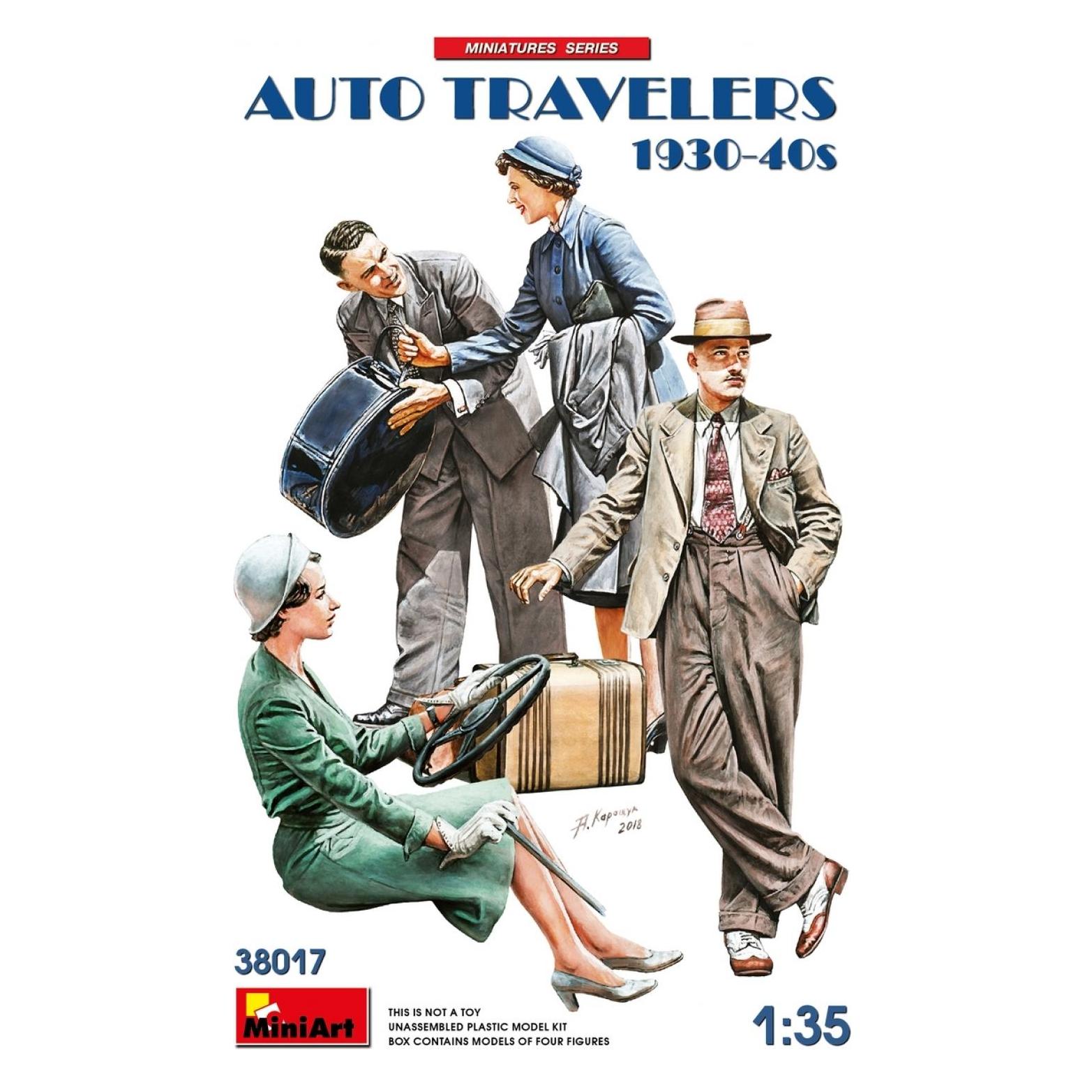 Mini art Auto Travelers 1930-40s (38017)