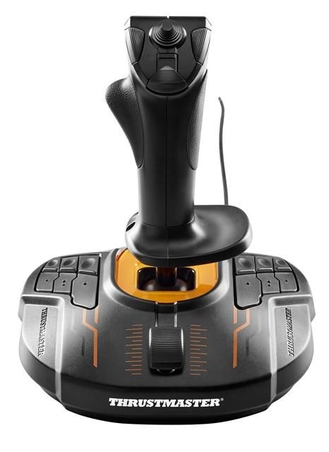 Thrustmaster T-16000M FC S Analog / Digital Flightstick für PC (Schwarz, Orange) 2960773