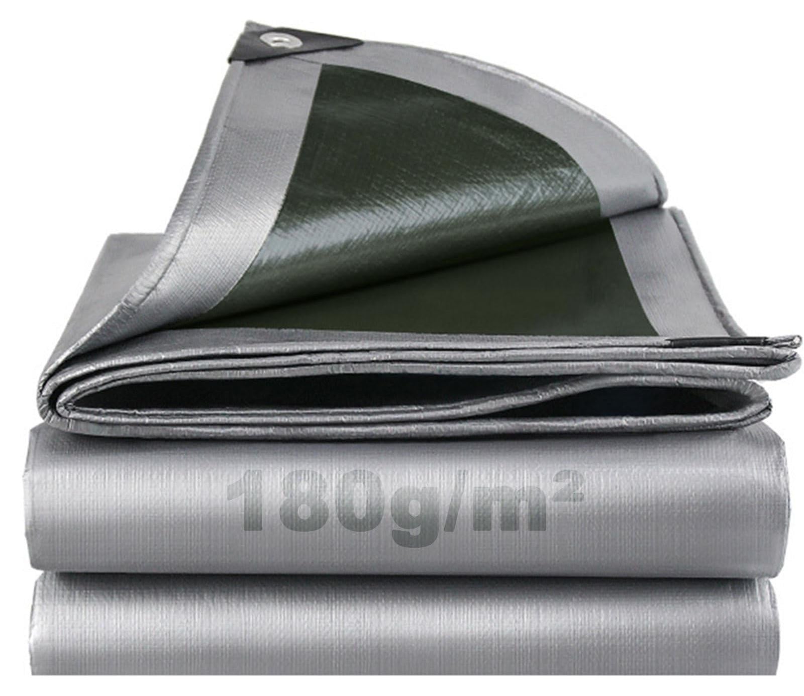 Omgoods Waterdichte Tarpaulin met Ogen, 3 x 5 m