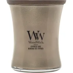 WoodWick Precious Metals Cypress Ore Kerze, mittel