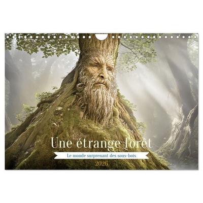 Une étrange forêt - Le monde surprenant des sous-bois (Calendrier mural 2026 DIN A4 vertical), CALVENDO calendrier mensuel
